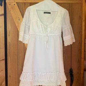Paradise white eyelet dress super cute!